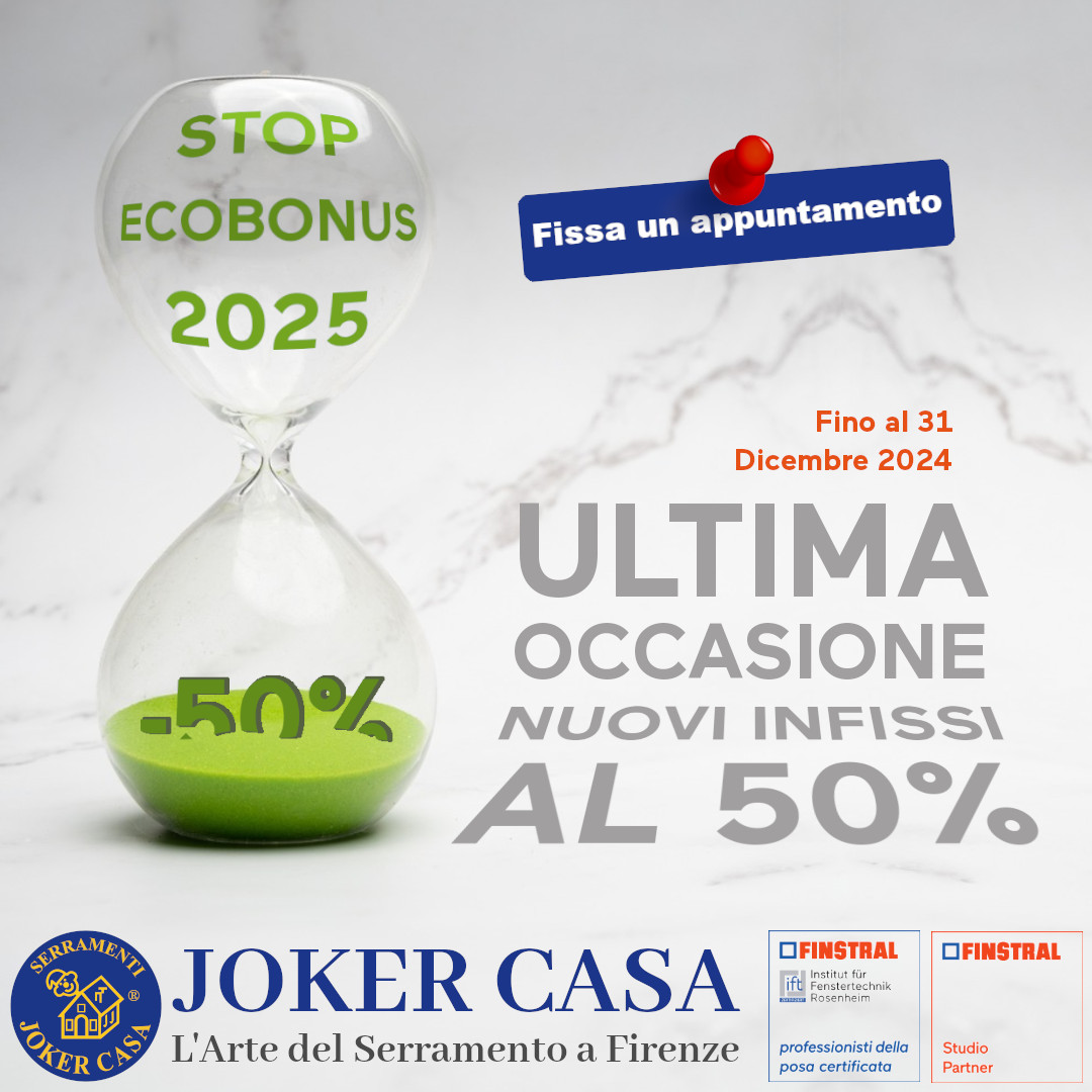 Stop a Ecobonus al 50% nel 2025